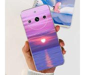 For Realme 11 Pro Plus Case Luxury TPU Soft Phone Back Cover For Realme 11Pro Pro+ 5G Silicone Protection Bumper Rose Heart Capa