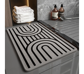 Alfombra antideslizante de secado rápido para baño, tapete de baño, tapete de baño, alffombra ba o