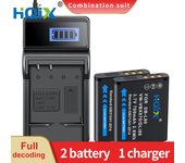 HQIX for Pentax Optio H90 P80 WS80 P70 W90 Camera D-LI88 Charger Battery