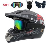 Casco integral moto mujer cascos ciclismo hombre MX Carreras de Locomotora