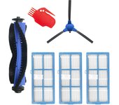 Roll Main brush HEPA Filter Side brush for Coredy R550 R500+ R600 R650 R750 D400 Robot Vacuum Cleaner Mopping Cloth parts