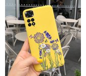 For Xiaomi Poco M4 Pro 5G Case Popular Daisy Lavender Soft Phone Cover For Xiaomi Redmi Note 11 Funda Note11 Poco M4Pro 2022 Bag