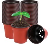 Flexible Garden Nursery Pots for Plants Indoor Thickened Soft Plastic Flower Pot