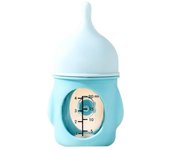 20/80ML Kitten Nipple Bottle Bite Resistance Silicone Kitten Feeding Bottle Anti Choking with Scale Puppy Nursing Feeder