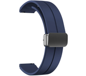 1pc 16mm Men Women Watch Band for HUAWEI TalkBand B6/B3 Folding Buckle Silicone Smartwatch Accessories Wristbands