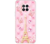 Luxury Fashion Patting Transparent Phone Case For Huawei nova 8i Soft Shockproof Silicone Bumper Nova8i 8 i NEN-L22Back Cover