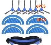 Mop Cloth Side Brush HEPA Filter for Cecotec Conga Excellence 1090 Robot Vacuum Cleaner Parts Accessories Replacement Kit Robot
