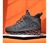 Zapatillas deportivas transpirables de punto con mosca para hombre, deportivas de verano novedad