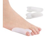 6Pcs=3Pairs Gel Little Toe Separator Corrector Pinky Toe Protector Pain Relief for Blisters Corns and Calluses Foot Care