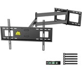 Soporte de Pared para TV de 1060 mm de Alcance Extra Largo con Brazo articulado de Movimiento Completo para televisores Planos de 37 a 80 Pulgadas,Peso de 50 kg, VESA 600x400 mm