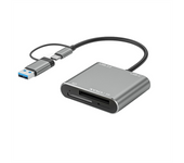 5 In1 USB 3.0 Memory Card Reader USB-C to TF SD XQD Card Reader Adapter for IPhone 15 Pro/Max MacBook Pro/Air 2023