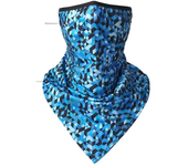 Máscara de protección solar para hombre, pasamontañas para bicicleta, motocicleta, cubierta facial, seda de hielo, ciclismo, primavera, verano, máscara Triangular para colgar en la oreja
