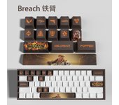 Sova New design Valorant OEM Profile 14keys MINI SET PBT dye sub keycaps