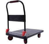 transport trolley Platform cart foldable Strong carrying capacity 360° rotating silent universal wheels 400kg