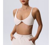 Push Up Sports Bra for Women, High Quality Yoga Tank Top, Shock Absorption Running Vest Breathable Women's Fitness Tank Top