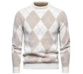 New Imitation Mink Sweater Soft and Comfortable  Fashion Warm Knit Sweater  Men Clothing
