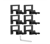 Non Slip Mattress Gaskets for Bed Frame, 6 Pcs Mattress Holder in Place Gripper, Anti-Slip Baffle Fit for Metal
