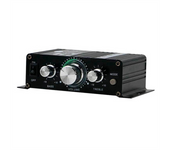 2-Channel 30W Car Digital Power Bluetooth Audio Amplifier 12V Hifi Stereo Mini Home Audio Amplifier for Car Home