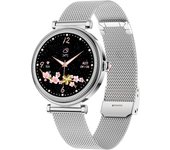 SANLEPUS Women's Smartwatch, 1.27" HD Screen, Sports Smartwatch with 100+ Exercise Modes, Bluetooth Calls and Notifications, Menstrual Cycle Reminder, Health Monitor for Heart Rate, Blood Oxygen and Sleep, Compatible with Android and iOS