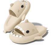 Hombre Mujer Chanclas Mujer Verano Comodas Chanclas Playa Mujer Antideslizantes de Suela Gruesa Zapatillas Tiburon Piscina