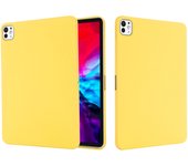 Liquid Silicone For iPad Air 13 Pro 11 2024 10th 12.9 Air4 Air5 Mini6 Case Tablet Soft Back Protective Cover