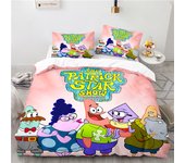 Cute SpongeBobs Cartoon 3D Bedding Set Print Duvet Cover Set Pillowcase Home Textile Twin Full Queen King Size for Bedroom Decor