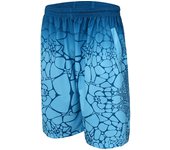 Los pantalones de baloncesto son sueltos y llegan hasta la rodilla, de secado rápido para correr en la playa y hacer ejercicio.