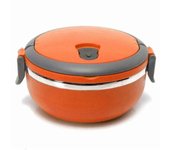 Termo de comida caliente, fiambrera de acero inoxidable, termo con aislamiento al vacío, portátil