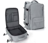 Mochila Viaje Cabina Avion Mujer Maleta Mochila Equipaje de Mano tamaño Mochila Expandible Hombre Travel Backpack Mochila para Portatil Impermeable