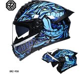 Cascos moto hombre MX Carreras de Locomotora