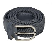 Cinturón trenzado extensible y elástico para hombres y mujeres, para Vaqueros, Cintura Ajustable Medida 110x3CM