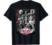 Legend of Zelda Skyward Sword Group Sketch Graphic T-Shirt T-Shirt