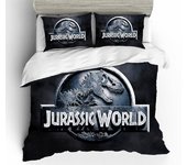 3D Jurassic Park Bedding Set Kids Boy Home Textile Decor Bed Sets Queen Size Comforters Quilt Bedroom Queen Dinosaur Duvet Cover