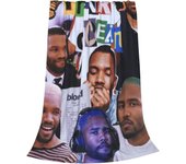 Flannel Blanket Throw Blankets Air Conditioning Fank Singer Ocean Blanket for Couch Sofa Bed Living Room