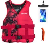 Life Vest Adults Kayak Life Jacket Surf Vest Jet Ski Motorboats Raft Rescue Boat Wakeboard Fishing Vest Swimming Drifting Rescue