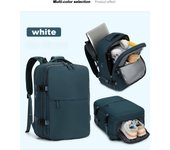 Mochila para niñas de gran capacidad multifuncional clasificación en seco y húmedo viaje corto nylon mochila impermeable