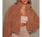 New  Women's Short Fleece Jacket, Lamb Wool Jacket