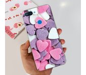 For Xiaomi Mi 8 Lite Case Clear Silione With Cute Painted Soft Phone Back Cover For Xiomi Mi 8 Lite Fundas Mi8Lite Coque Capas