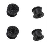 4 Pcs Gearbox Shifter Lever Cable Linkage Bushing Repair Kit Rubber Manual Transmission Replacement Part