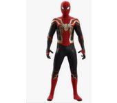 Disfraz de superhéroe para niños y adultos, traje de Spiderman, sin camino a casa