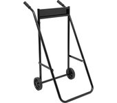 Outboard Boat Motor Stand Carrier Cart Dolly Storage Foldable 30 HP Boat Motor Carrier Pro Heavy Duty Engine Trolley 110LBS
