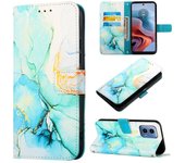 Para Motorola Moto G31 G34 G41 G51 Edge X30 Pro Plus 4G 5G Side 2022 Solapa Anti - Caída Billetera Clip Card Shell