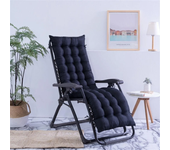Cojín grueso de algodón para banco, cojín de reemplazo para silla basculante, para jardín y exteriores, para las cuatro estaciones