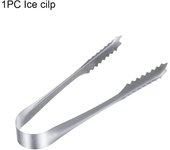 Multi-function 8-inch Stainless Steel Ice Shovel And 6-inch Ice Clip Party Candy Cake Clip Ice Flour Grain Tea Coffee Food Tools