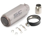 Motorcycle Exhaust Pipe Motorbike Motocross Racing Escape Exhaust Muffler Canister Tail pipe End Pipe For z900 R3 R25 MT09 etc