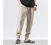 Casual Pants Bloomers Men's Linen Men's Fashion Harem Pants Cuffed Pants