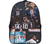 Neymar Mochila Para Niñas Y Niños De Escuela Primaria Football Superstar Mochilas Con Patrón De Estampado Informal,Mochilas Escolares De Libros Ligeras Y Duraderas