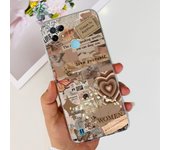 6.5" For Realme C21 Case Back Cover Transparent Soft TPU Phone Case For Realme C 21 Silicone Coque On RealmeC21 Painting Fundas