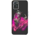 Cartoon Transparent Phone Case For Realme V11 5G 6.5" Supper Soft Slim Matte Back Cover For Oppo Realme V11 5G V 11 Silicone