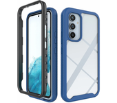 Para Samsung Galaxy S23 S22 s21 S20 S10 A54 A34 A24 fe plus super 4G 5G carcasa translúcida de silicona de huellas dactilares an